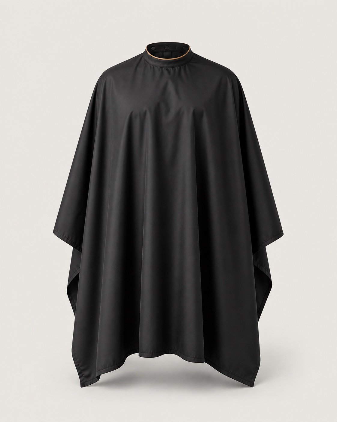 Black professional cutting cape